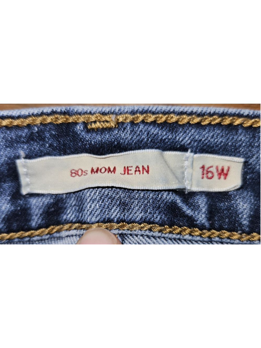 Levi's 80s Mom Women's Jeans Size 16W - Picture 6 of 7